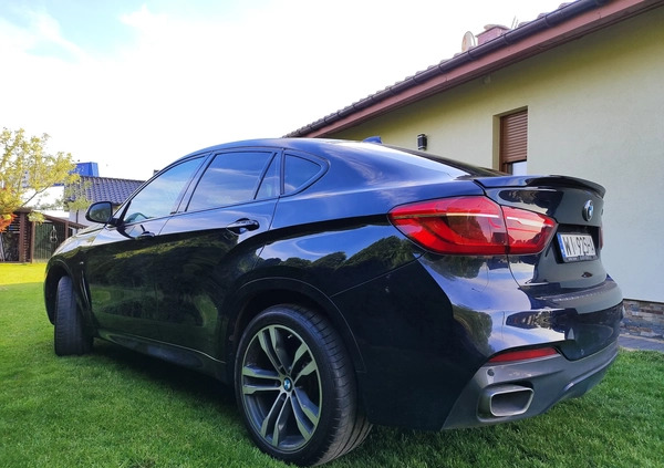 BMW X6 cena 205000 przebieg: 162000, rok produkcji 2017 z Karczew małe 326